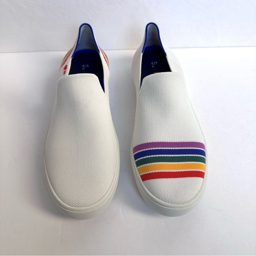 Rothy's The Sneaker SF Pride Rainbow Limited Edition 9.5 - Picture 6 of 14